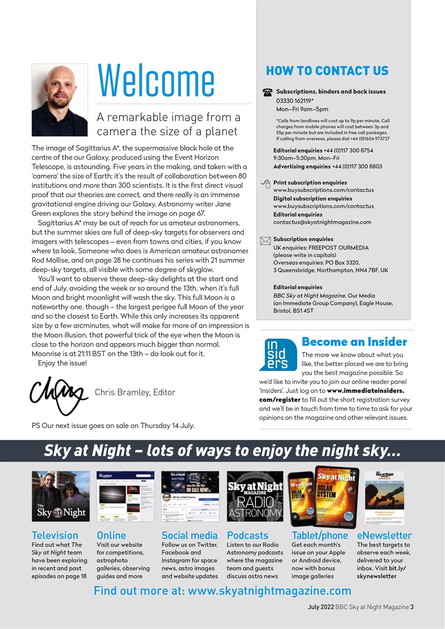 BBC Sky at Night Magazine Preview Pages