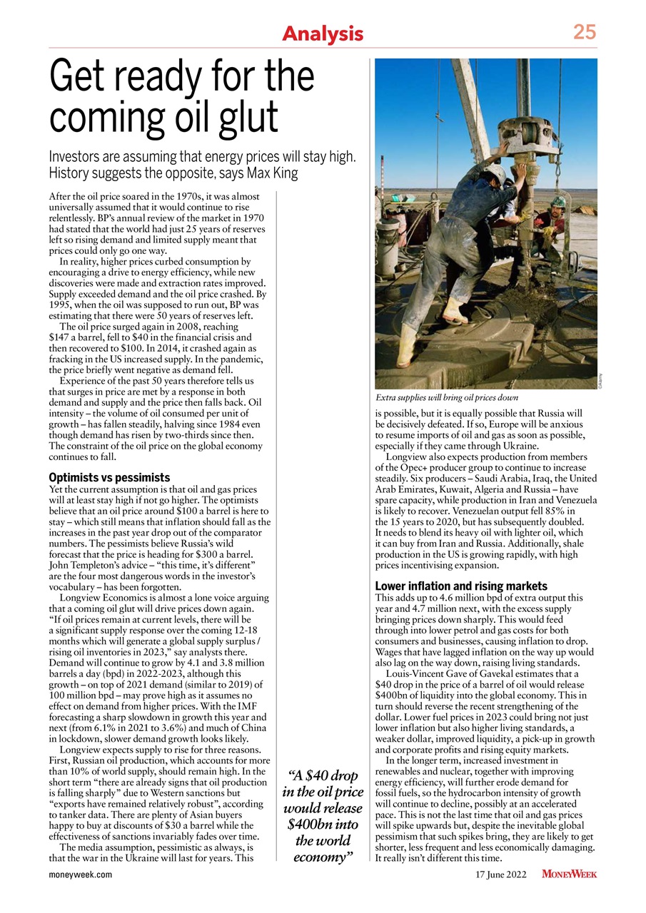 MoneyWeek Preview Pages