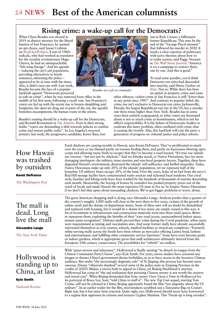 The Week Preview Pages