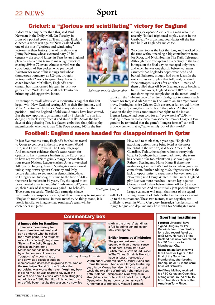 The Week Preview Pages