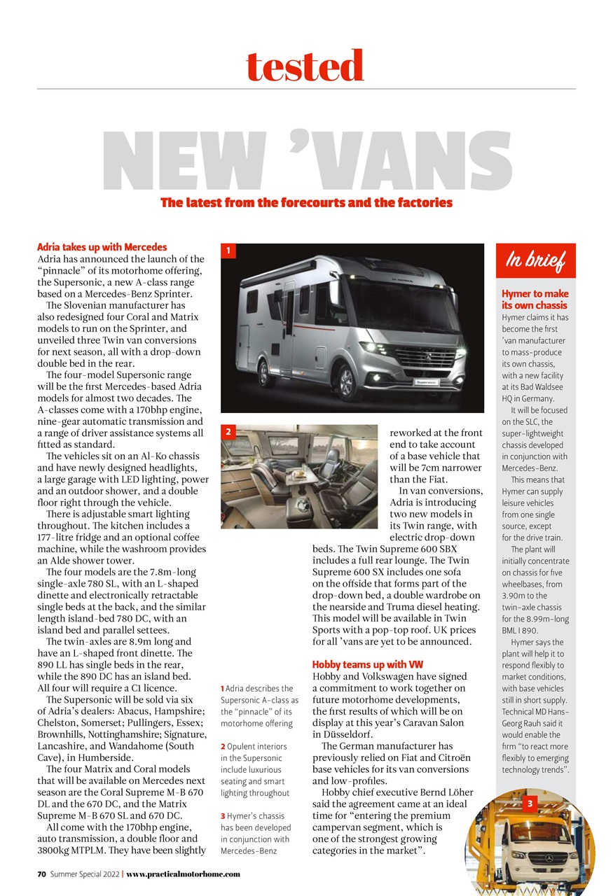 Practical Motorhome Preview Pages