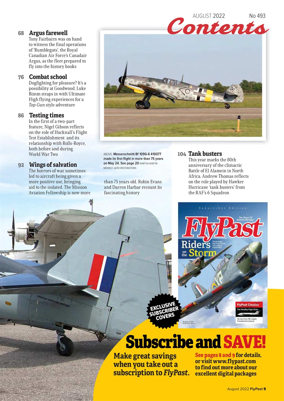 FlyPast Preview Pages