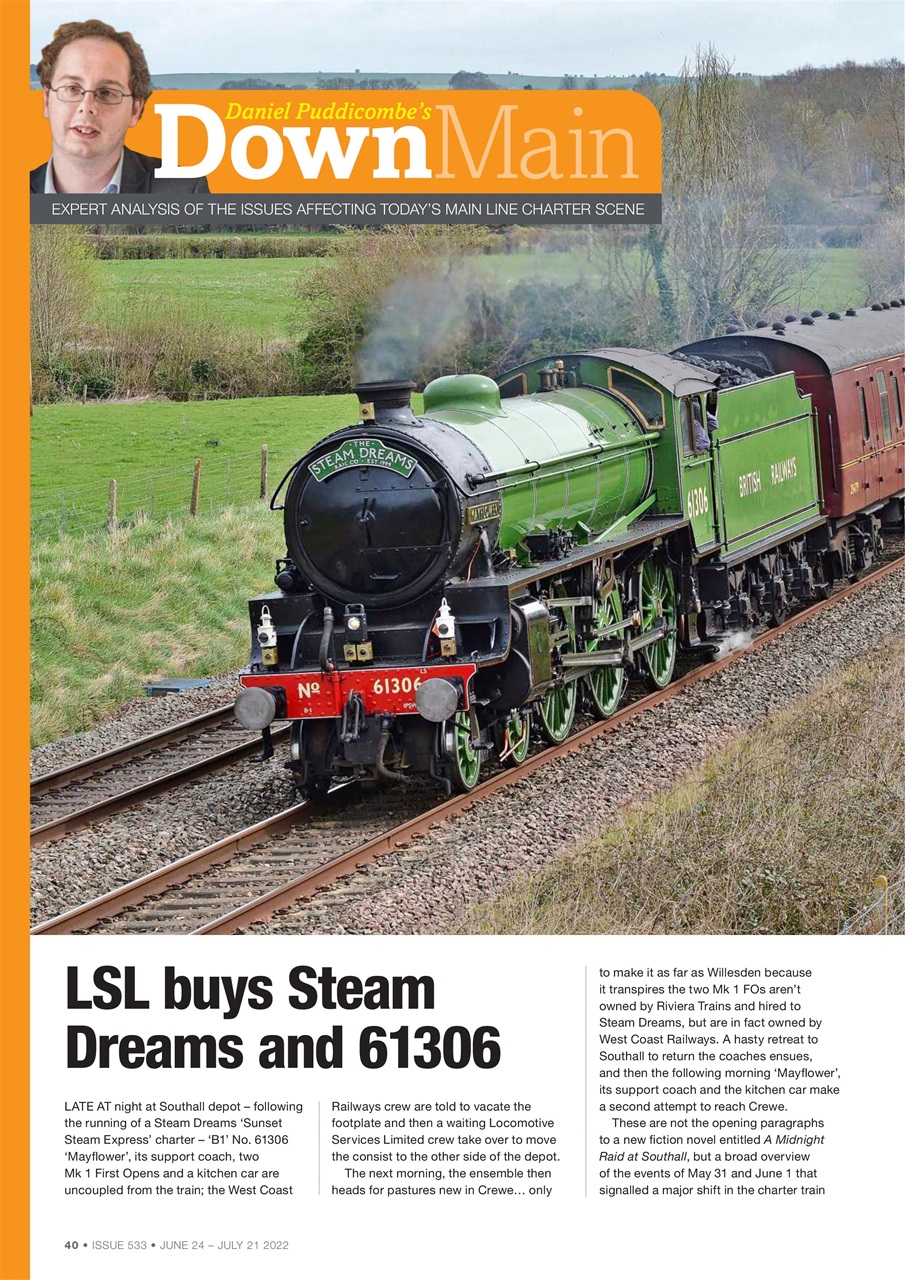 Steam Railway Preview Pages