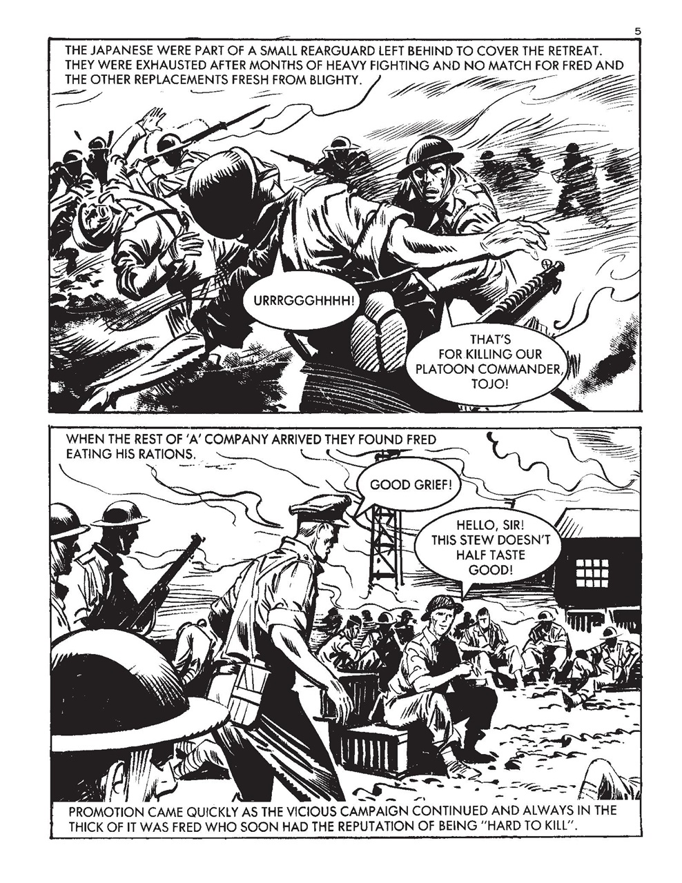 Commando Preview Pages