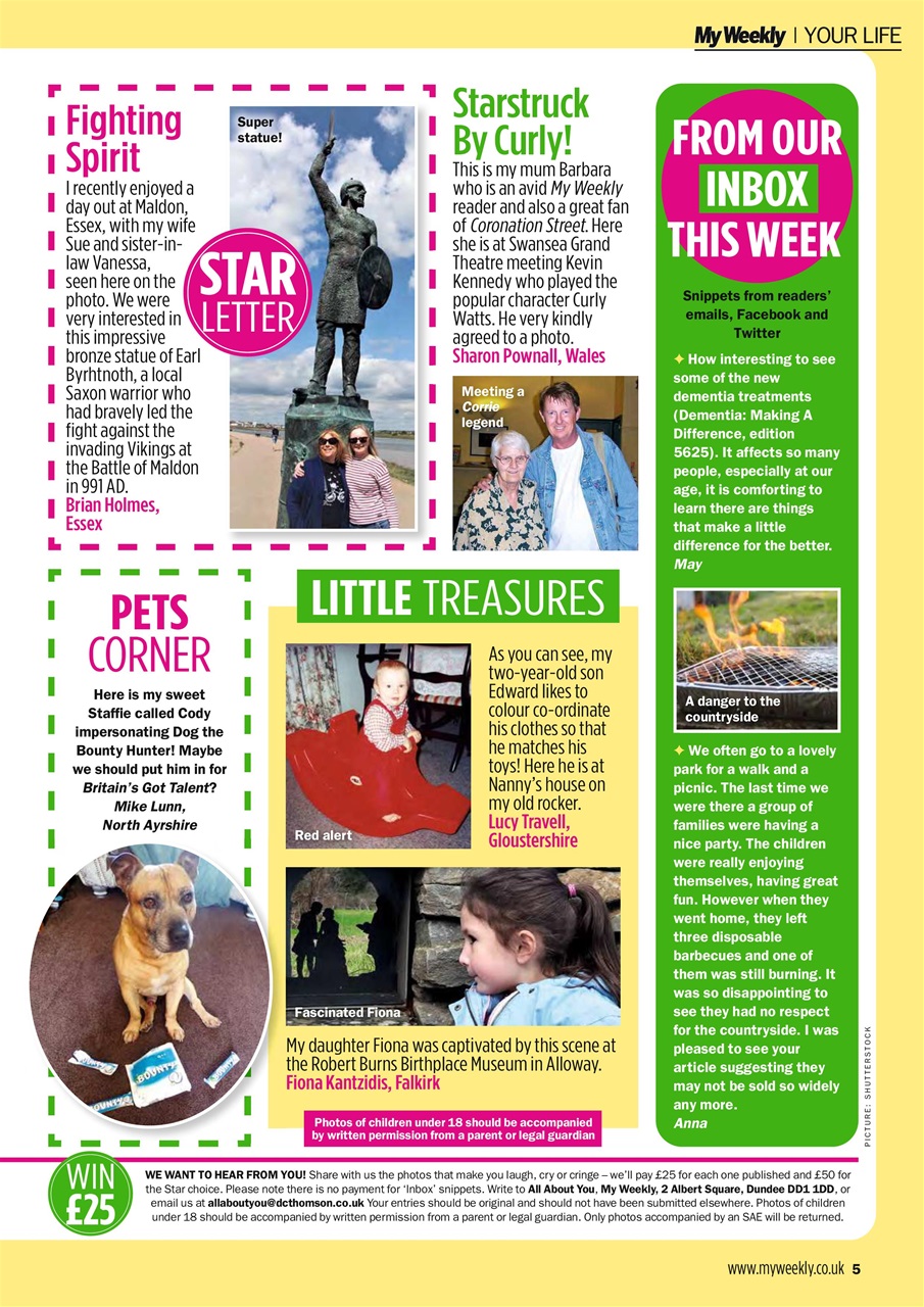 My Weekly Preview Pages