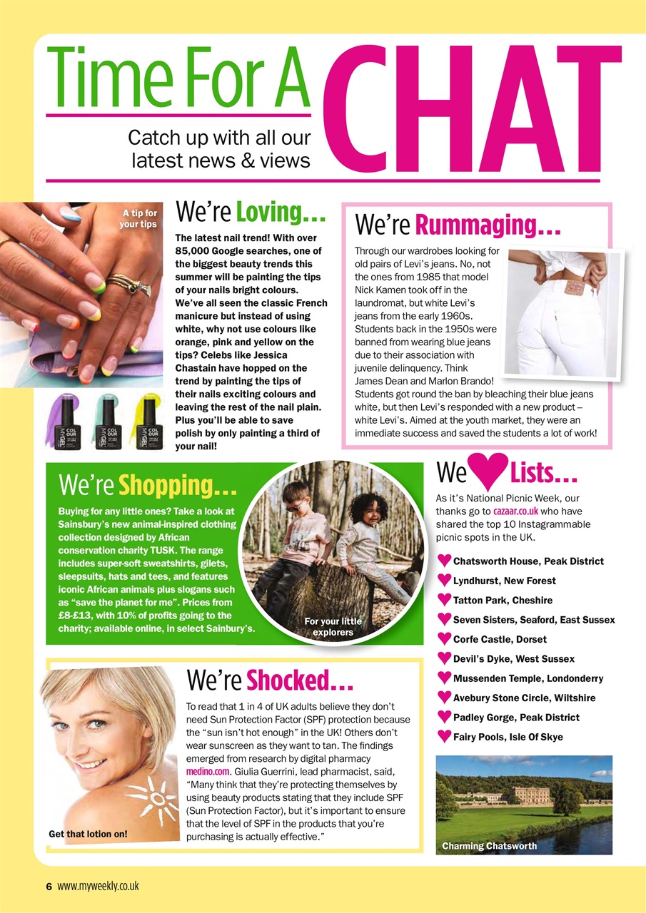 My Weekly Preview Pages