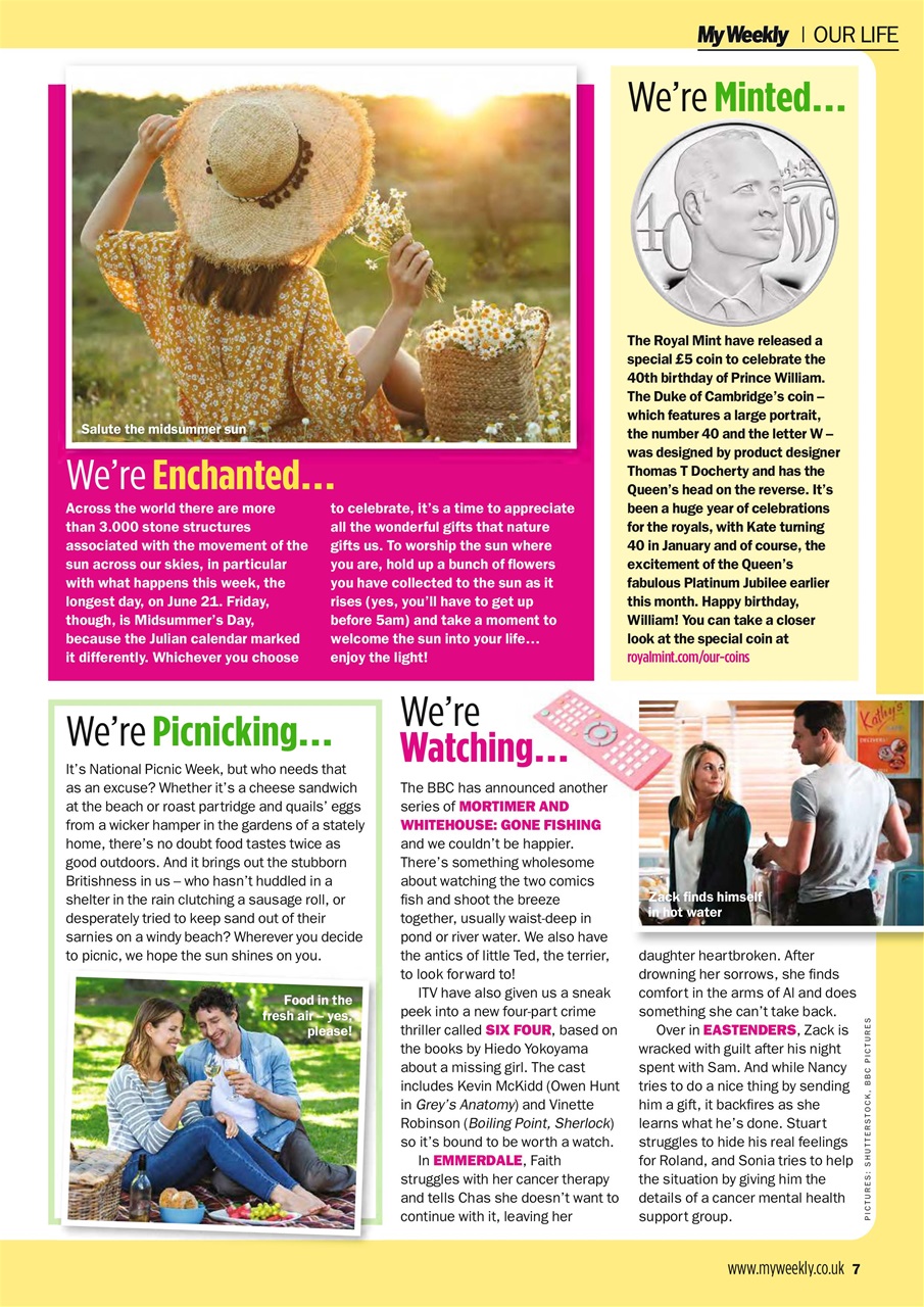 My Weekly Preview Pages