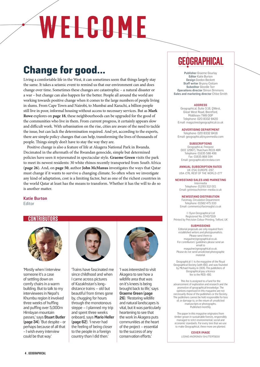 Geographical Preview Pages