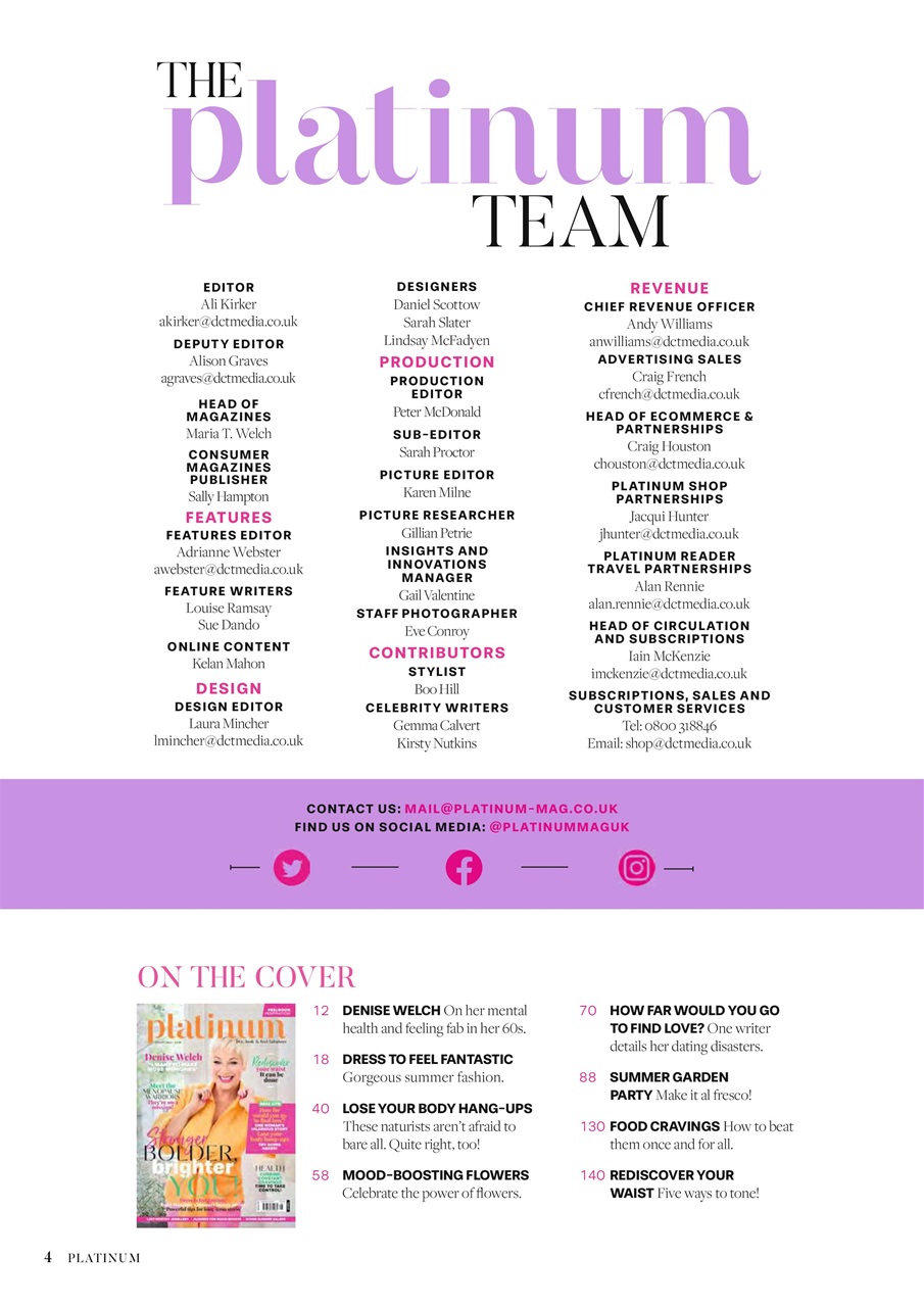 Platinum Preview Pages