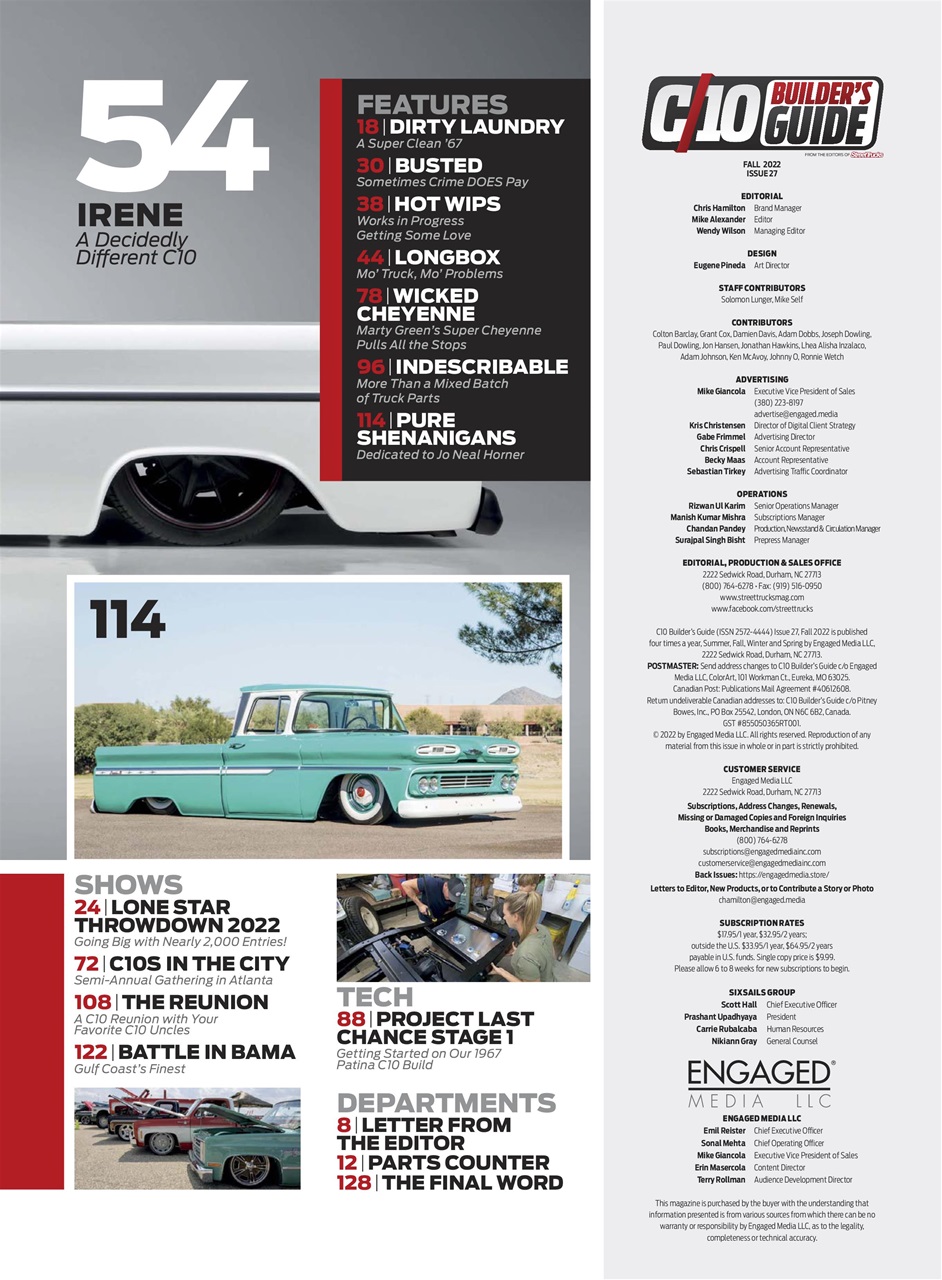 C10 Builder's Guide Preview Pages