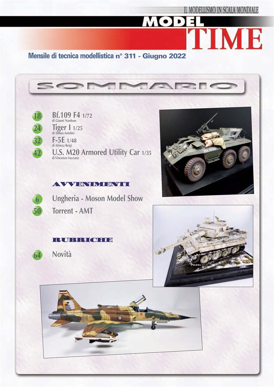 Model Time Preview Pages