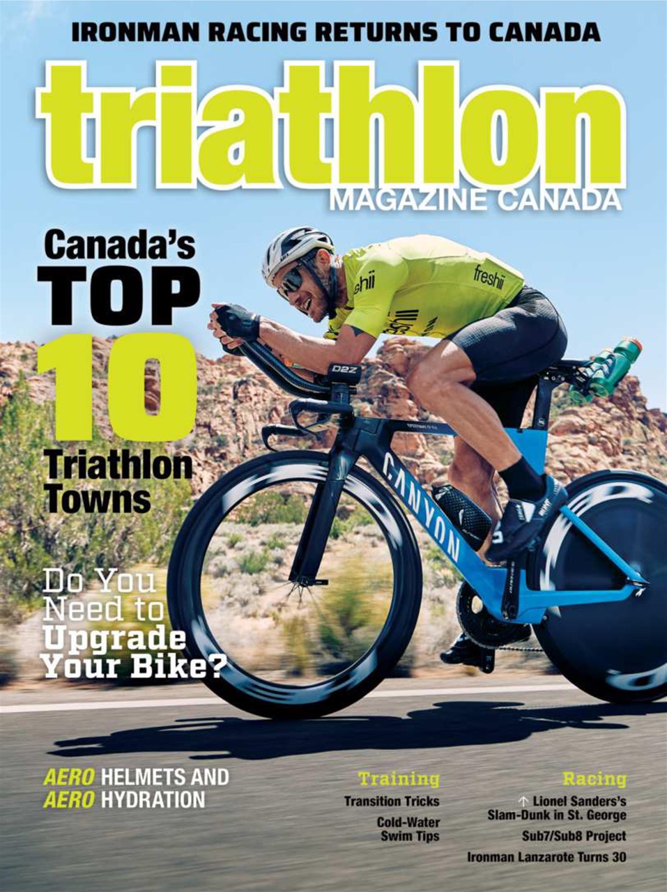 Triathlon Magazine Canada Preview Pages