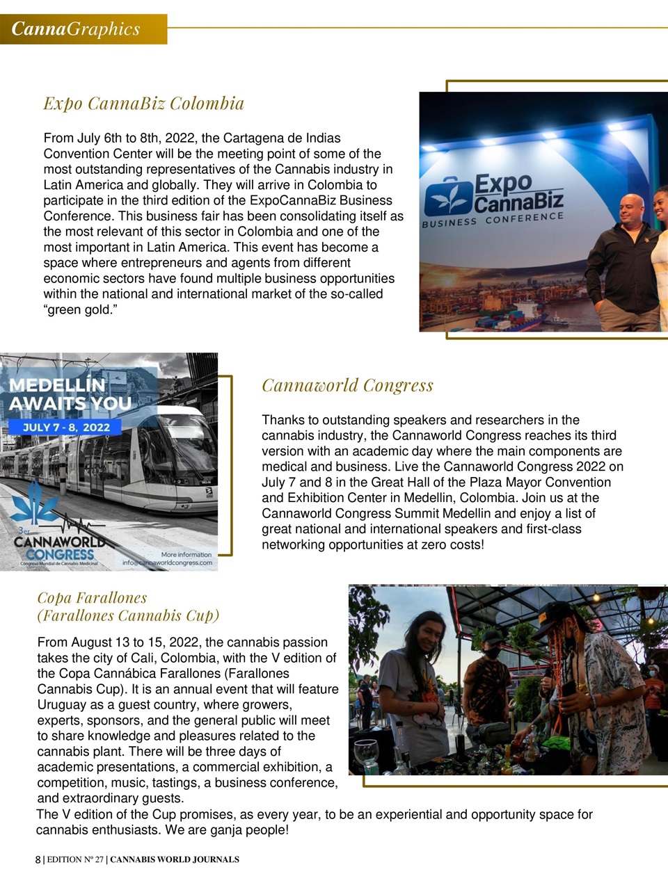 Cannabis World Journals Preview Pages