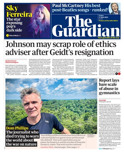 The Guardian Newspaper issue 