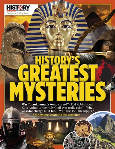 History's Greatest Mysteries issue History's Greatest Mysteries