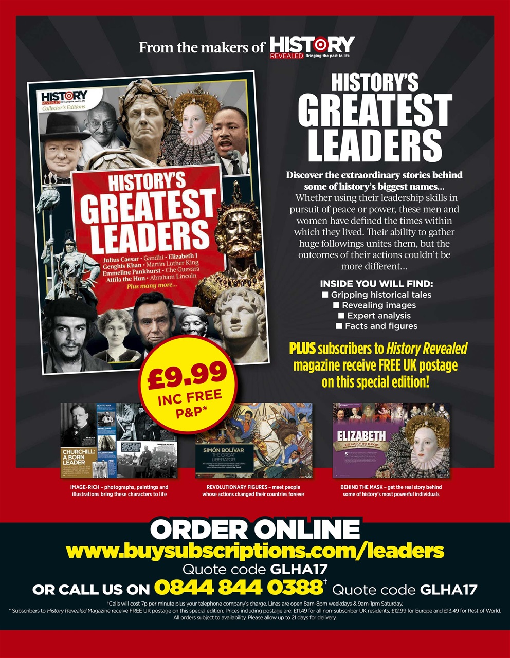 BBC History Revealed Magazine Preview Pages