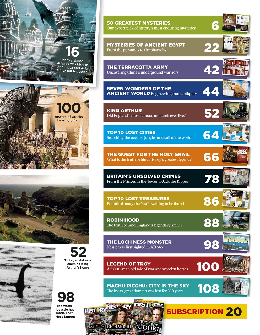 BBC History Revealed Magazine Preview Pages