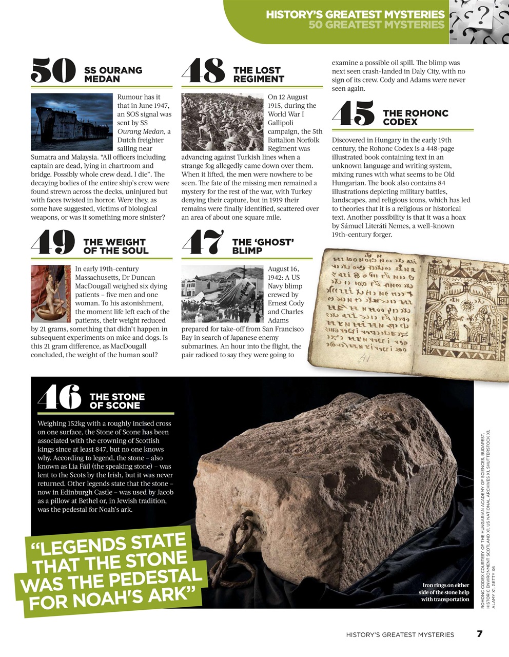 BBC History Revealed Magazine Preview Pages
