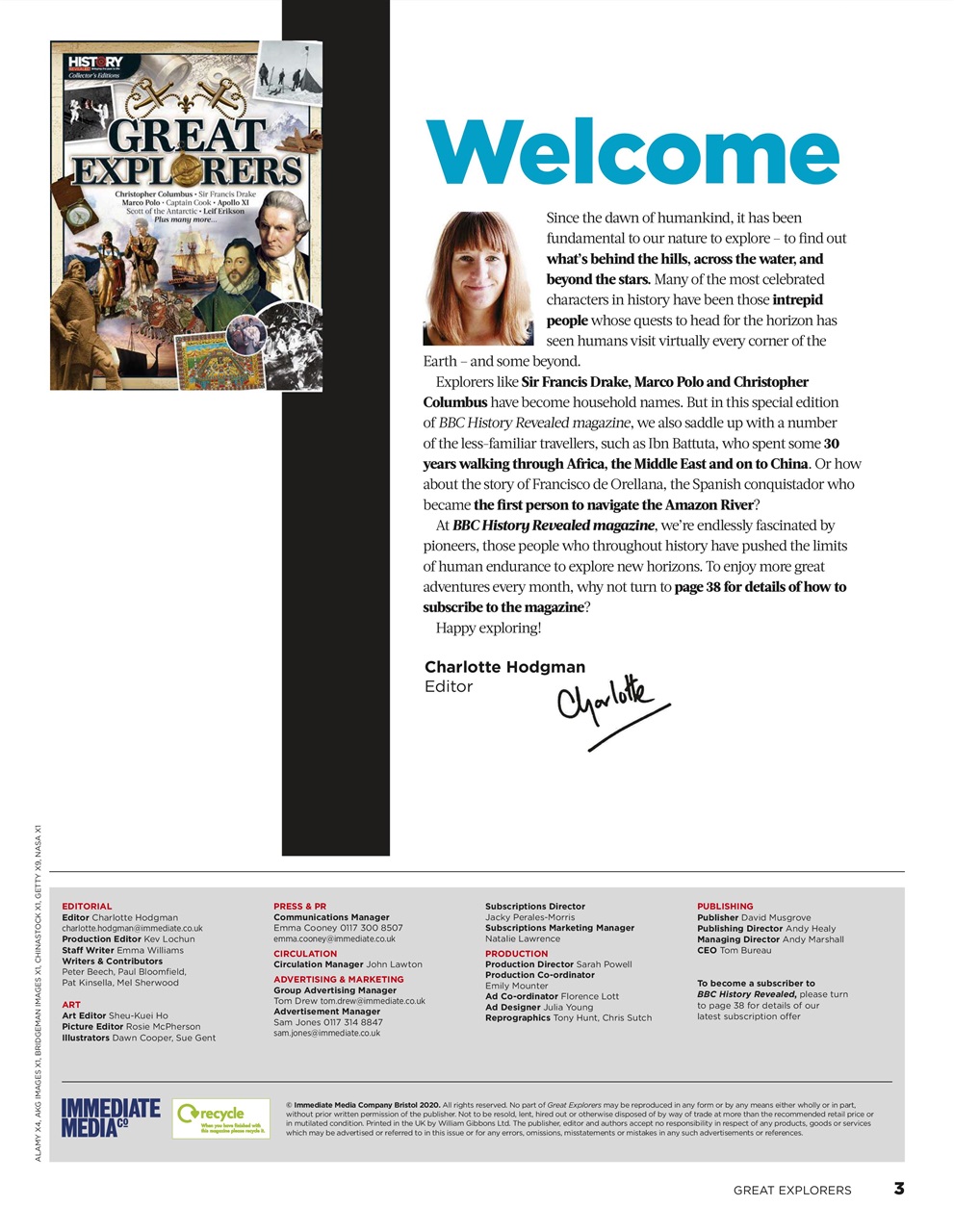 BBC History Revealed Magazine Preview Pages