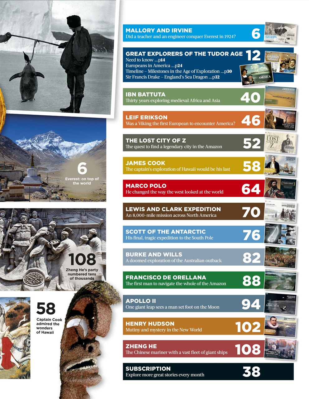 BBC History Revealed Magazine Preview Pages