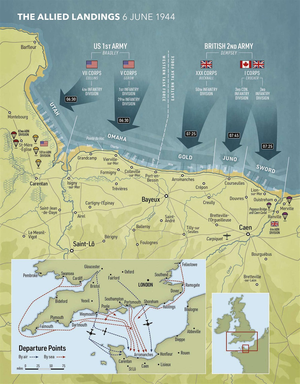 History Extra Magazine - D Day and the Battle for Normandy Sonderausgabe