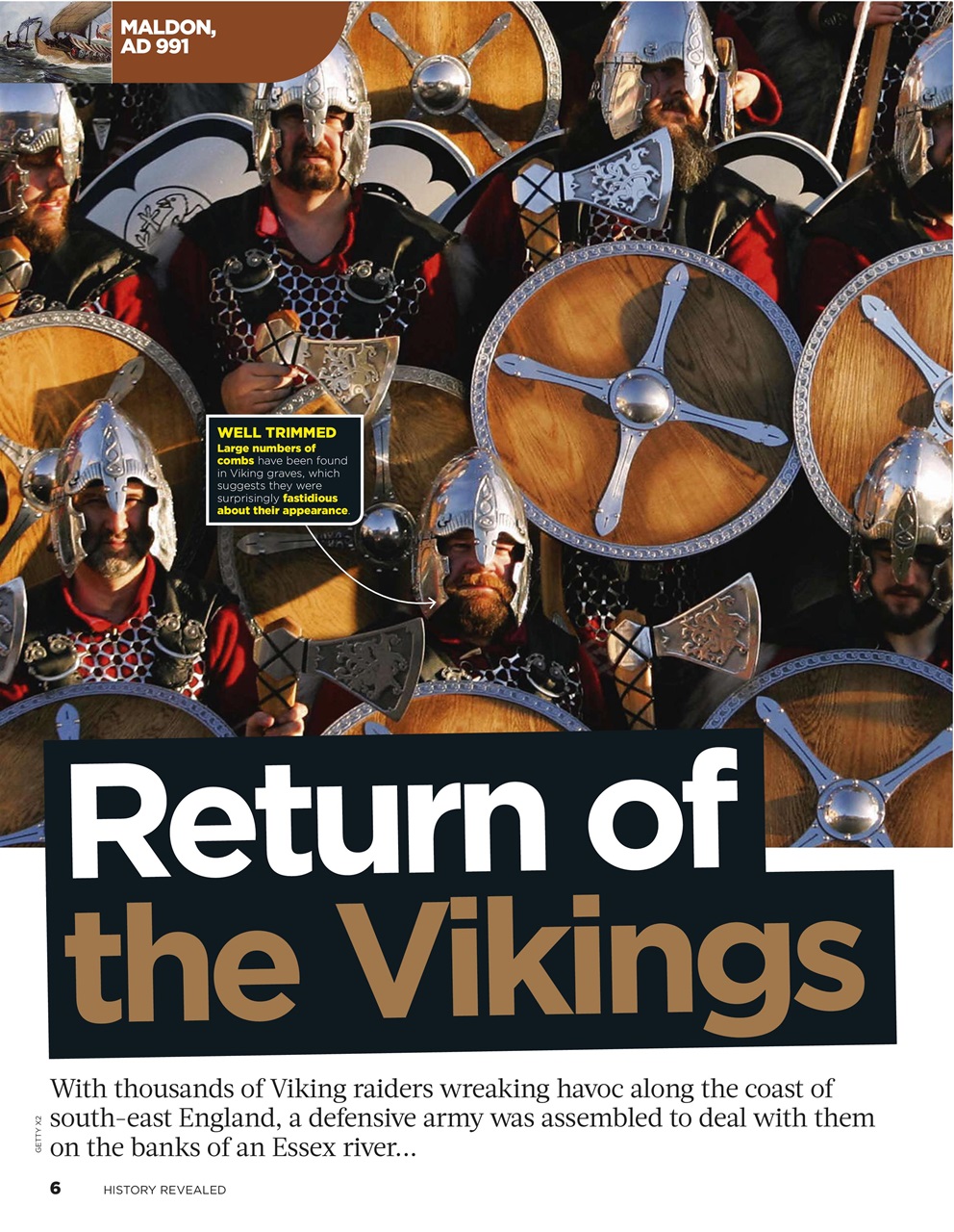 BBC History Revealed Magazine Preview Pages