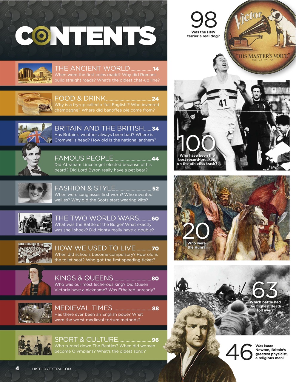 BBC History Revealed Magazine Preview Pages