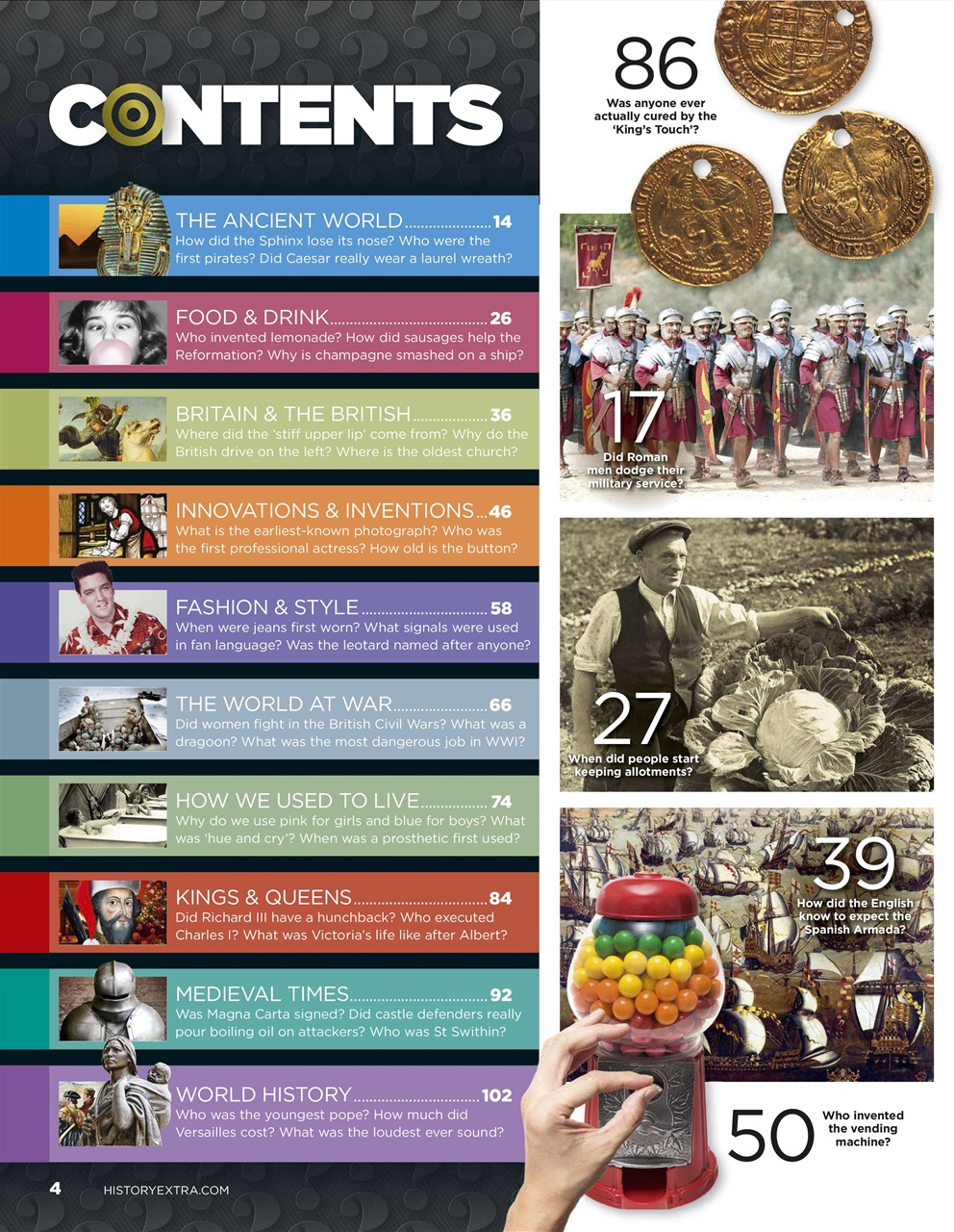 BBC History Revealed Magazine Preview Pages