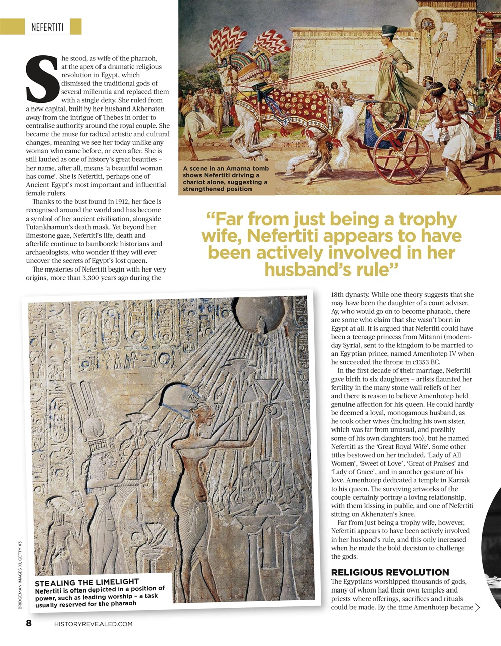 BBC History Revealed Magazine Preview Pages