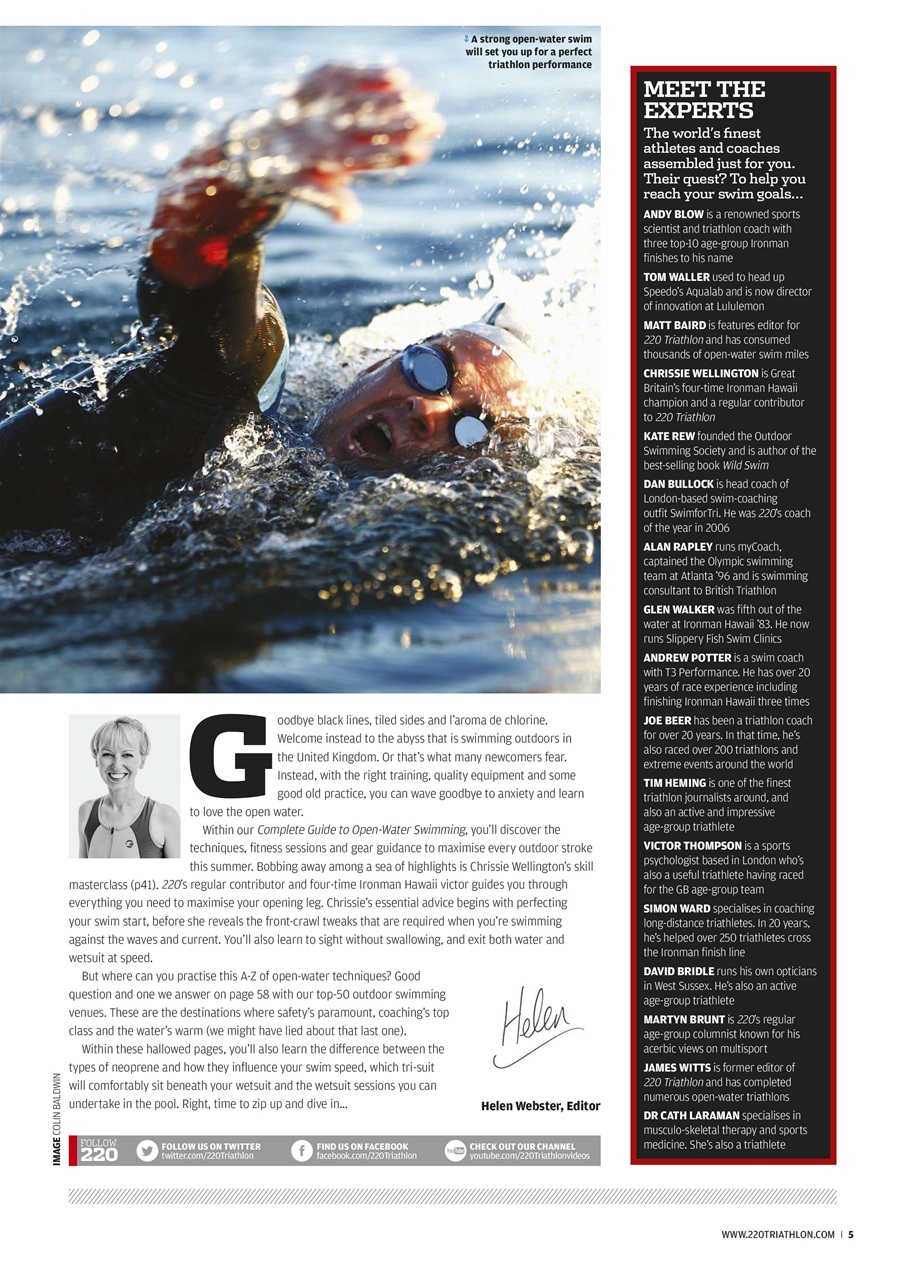 220 Triathlon Magazine Preview Pages