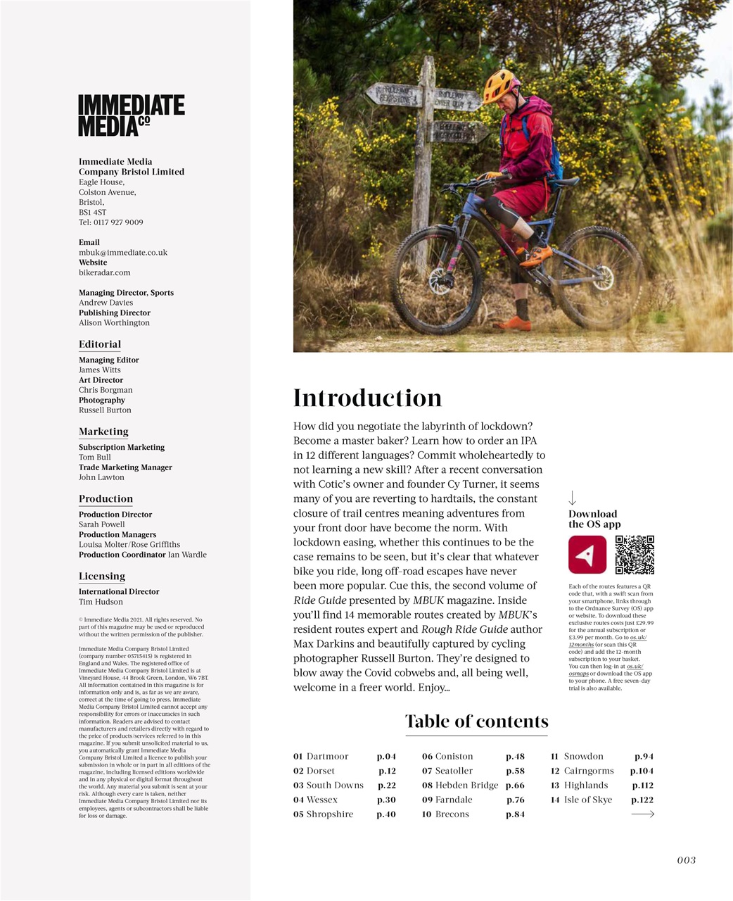 Mountain Biking UK Preview Pages