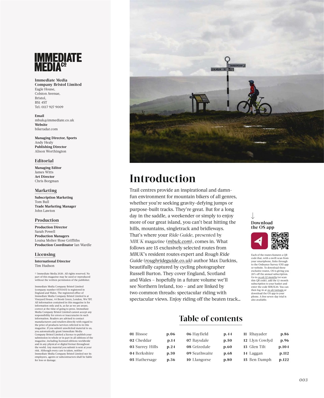 Mountain Biking UK Preview Pages