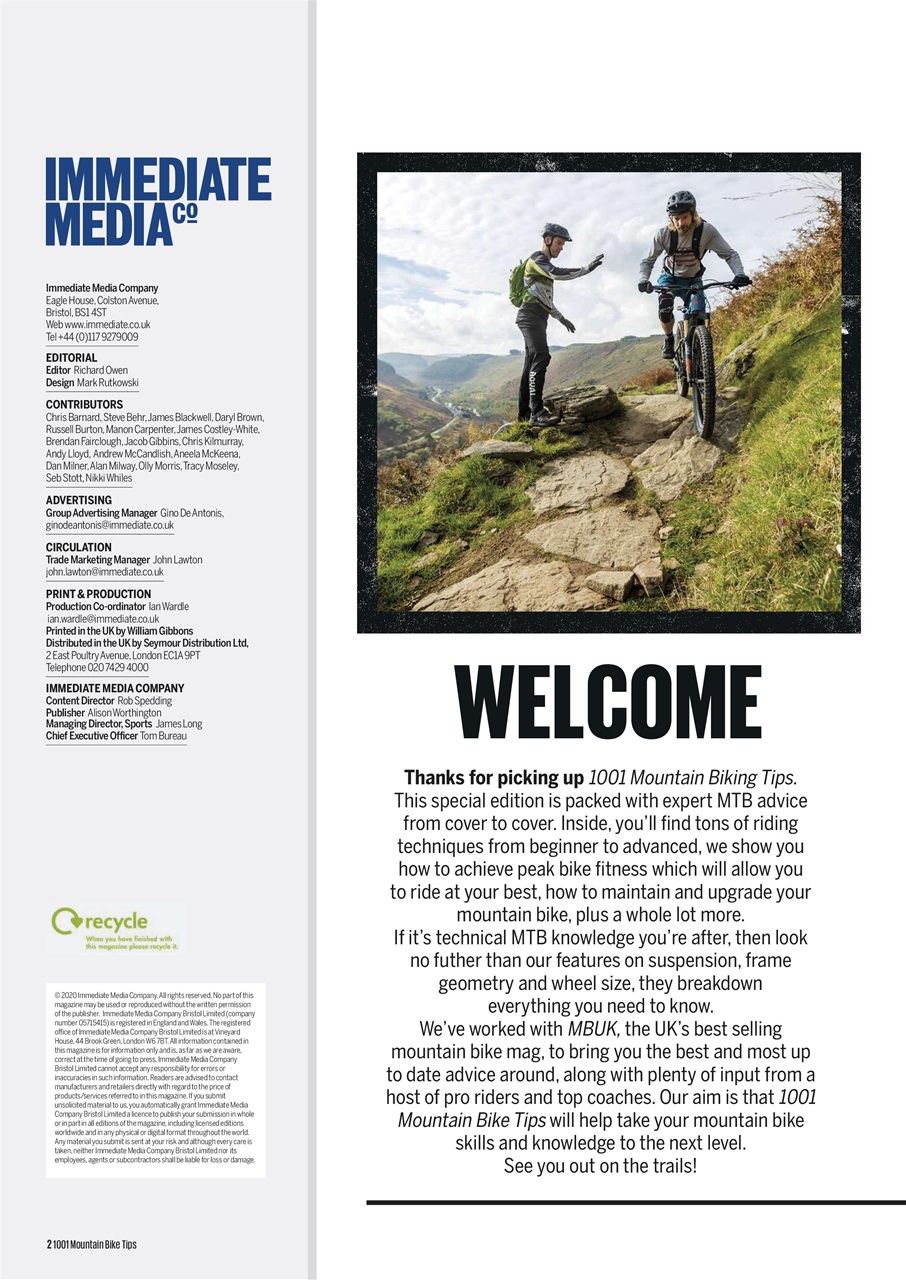 Mountain Biking UK Preview Pages