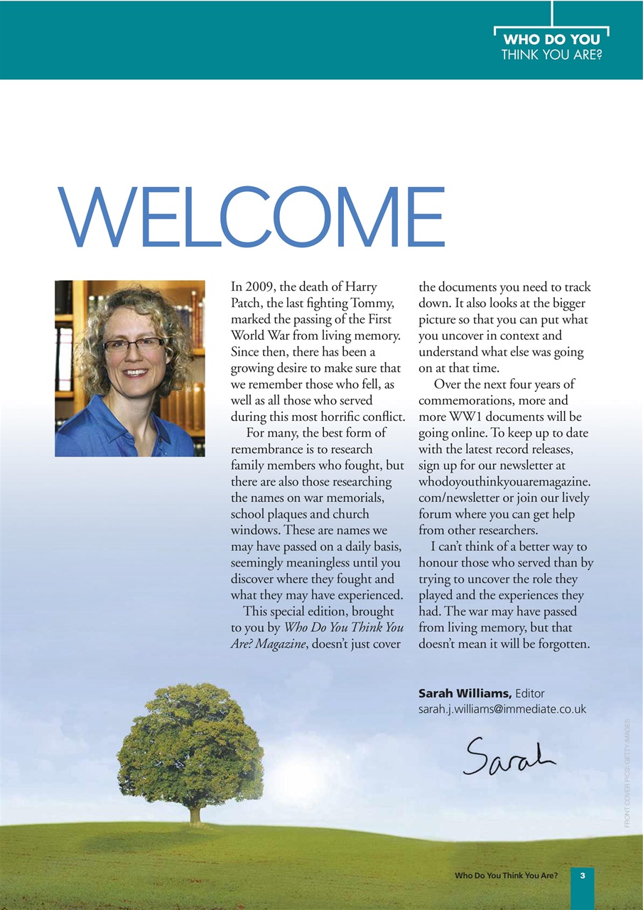 Who Do You Think You Are? Preview Pages