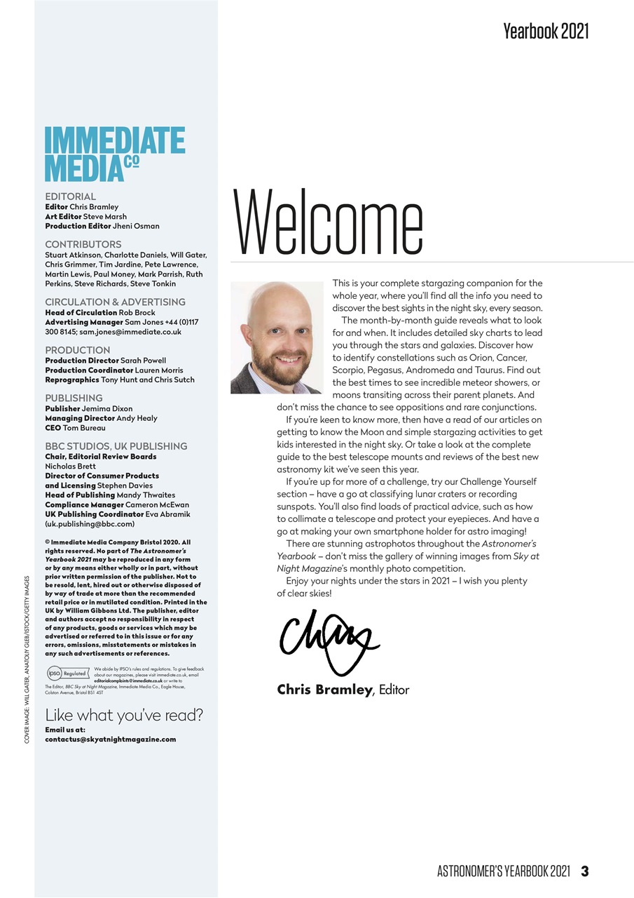 BBC Sky at Night Magazine Preview Pages