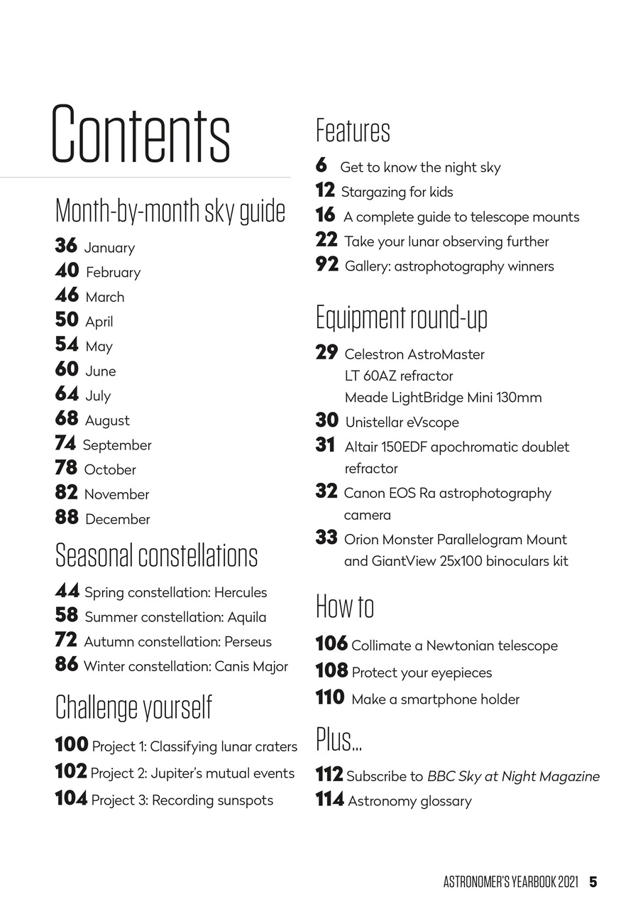 BBC Sky at Night Magazine Preview Pages