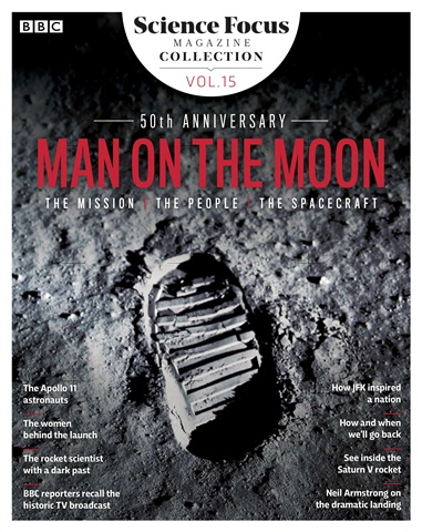 BBC Science Focus Magazine issue Man On The Moon 50th Anniversary 