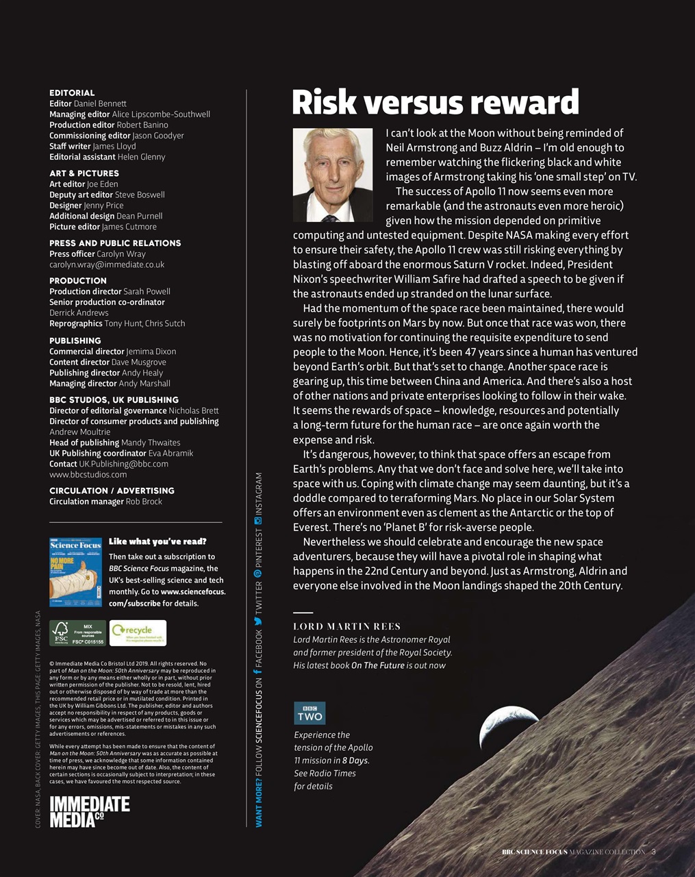 BBC Science Focus Magazine Preview Pages