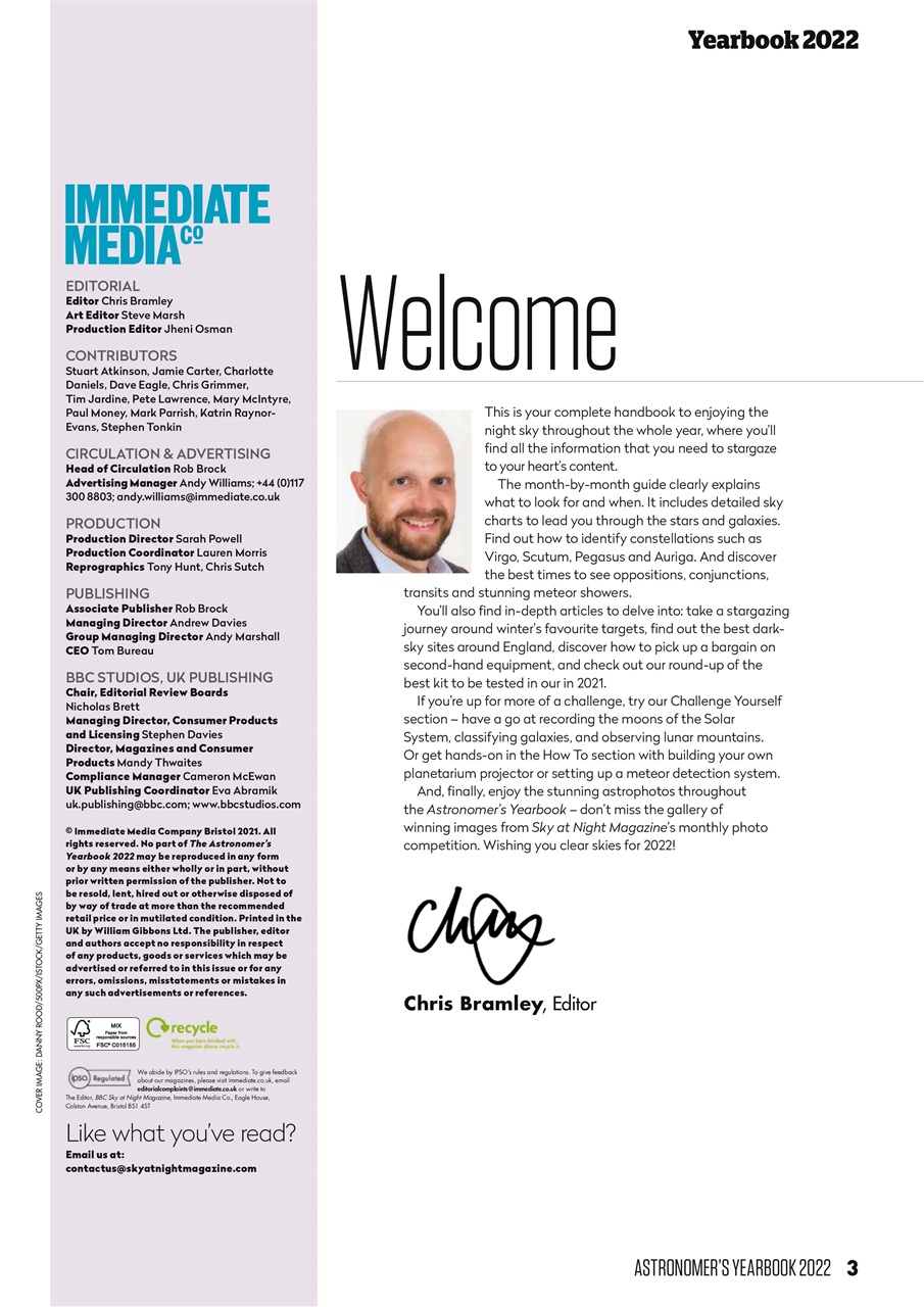 BBC Sky at Night Magazine Preview Pages