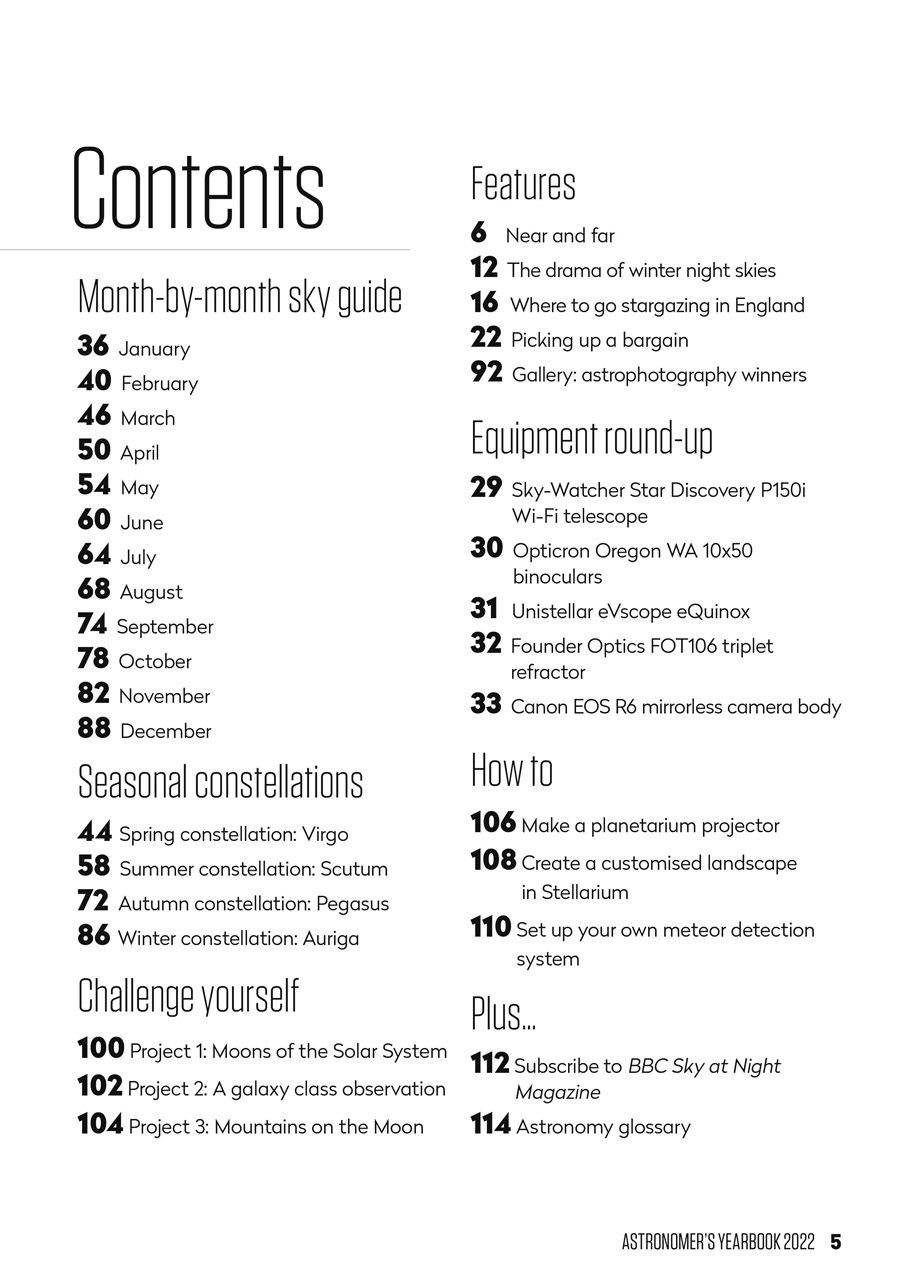 BBC Sky at Night Magazine Preview Pages