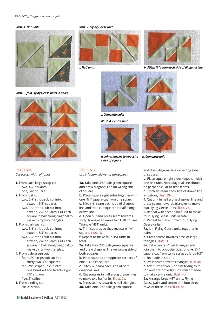 Patchwork and Quilting Preview Pages