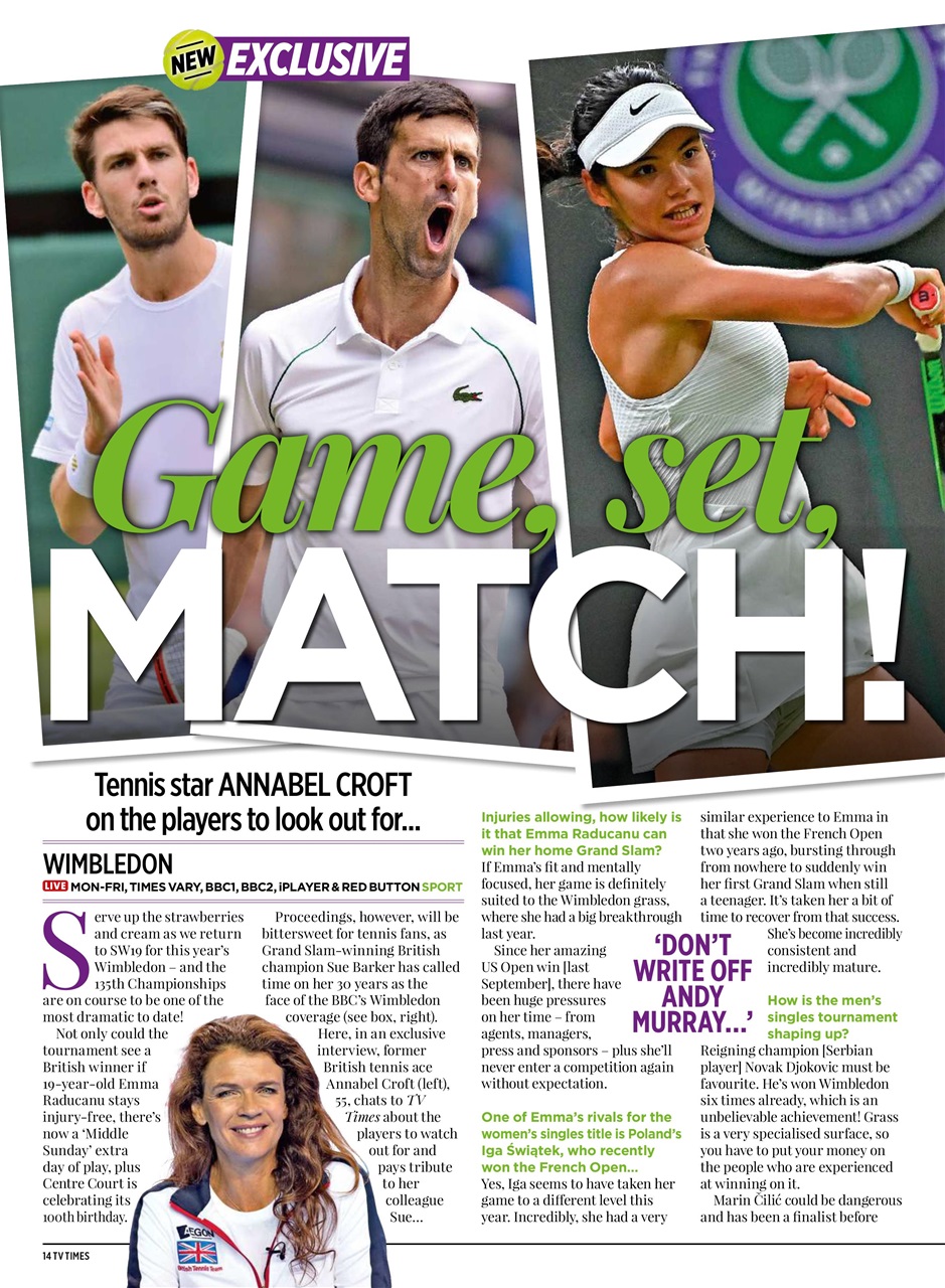 TV Times Preview Pages