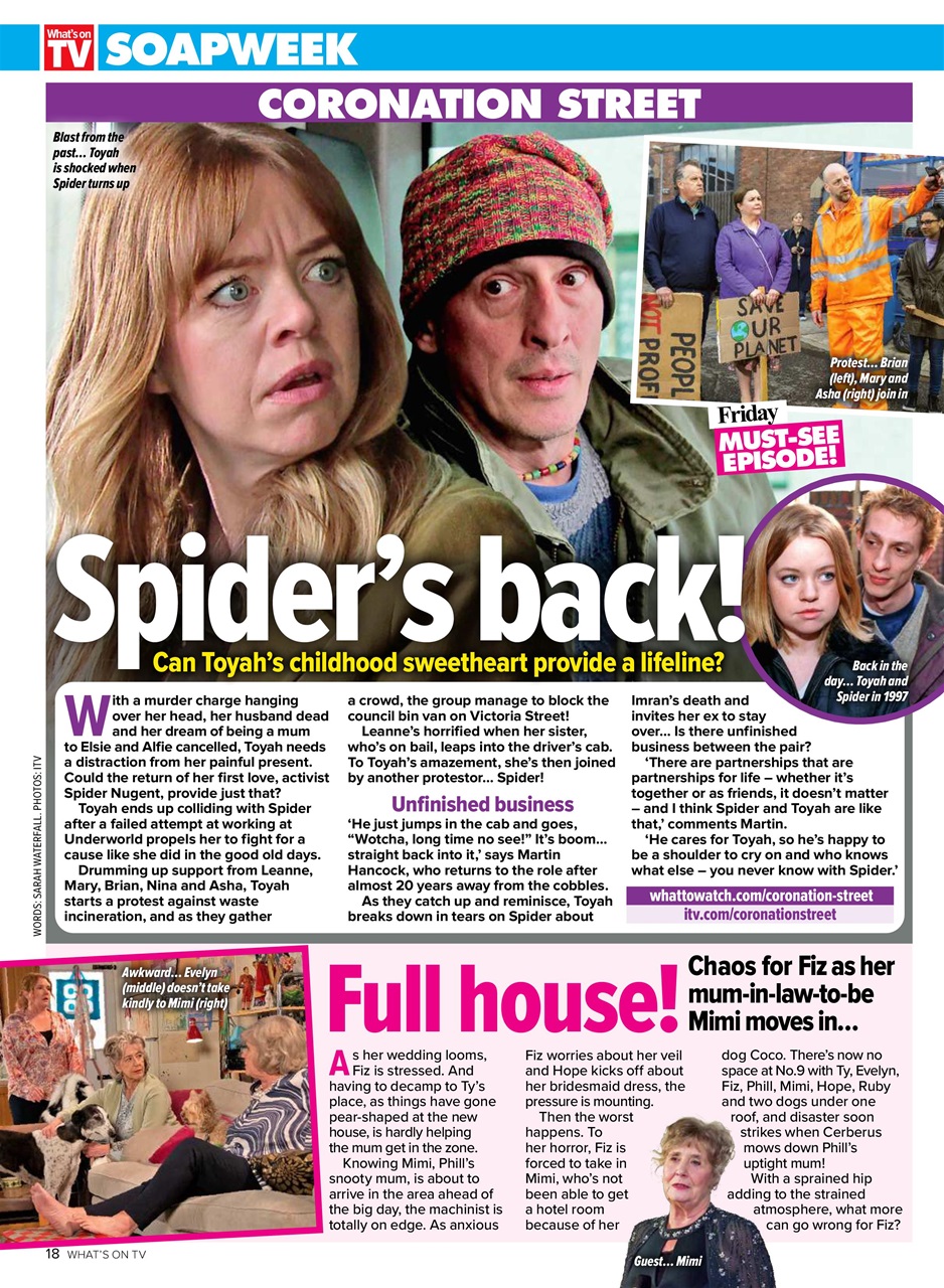 What's on TV Preview Pages
