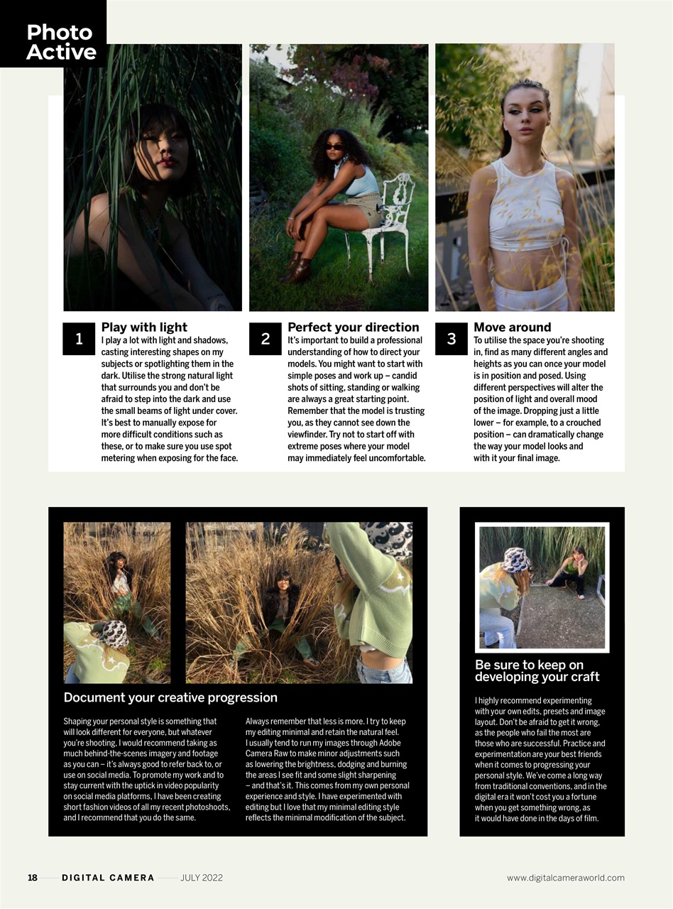 Digital Camera Magazine Preview Pages