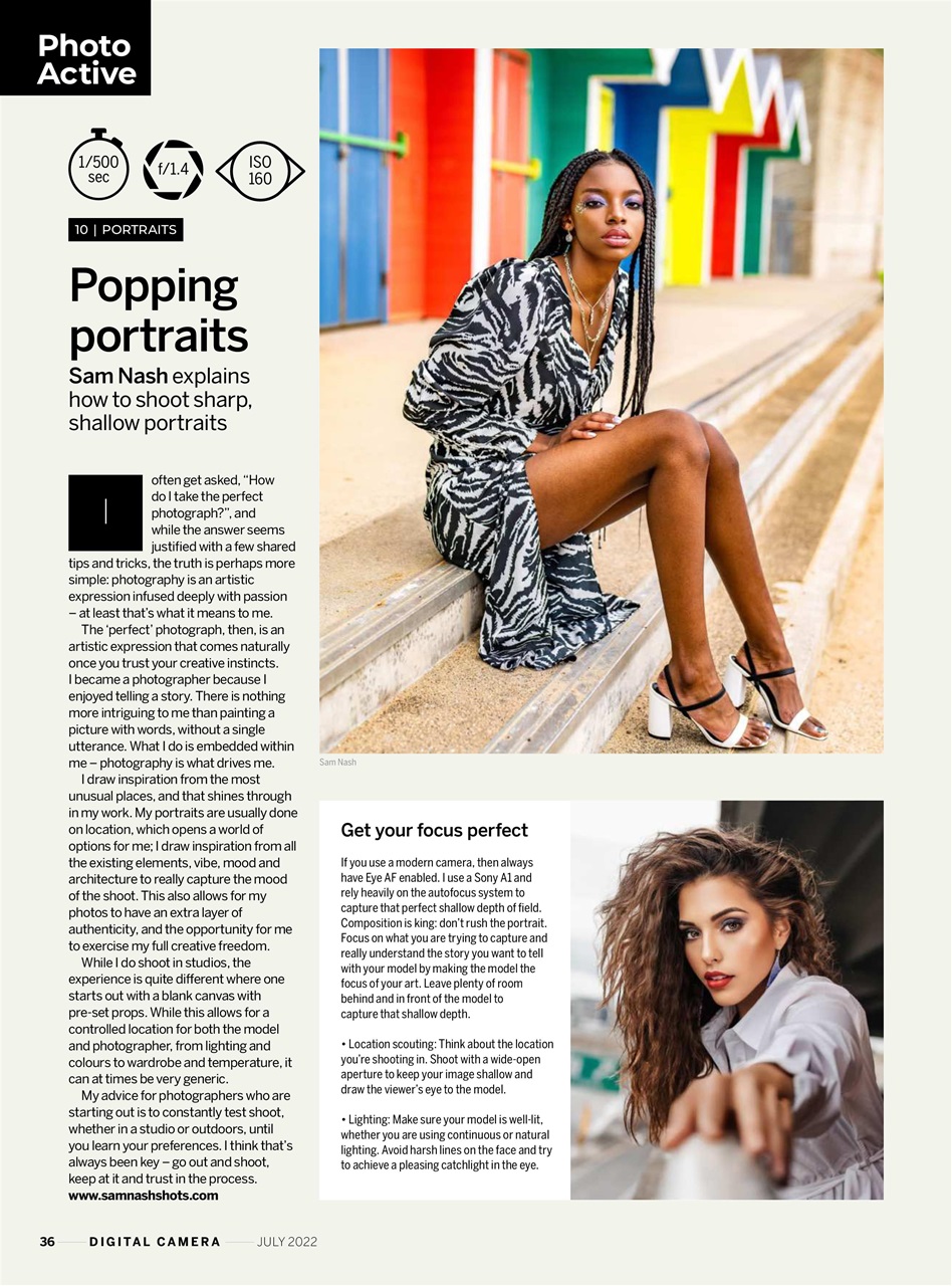 Digital Camera Magazine Preview Pages