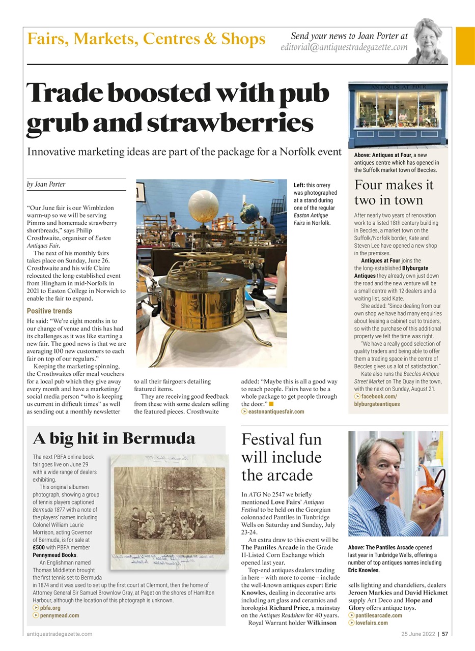 Antiques Trade Gazette Preview Pages