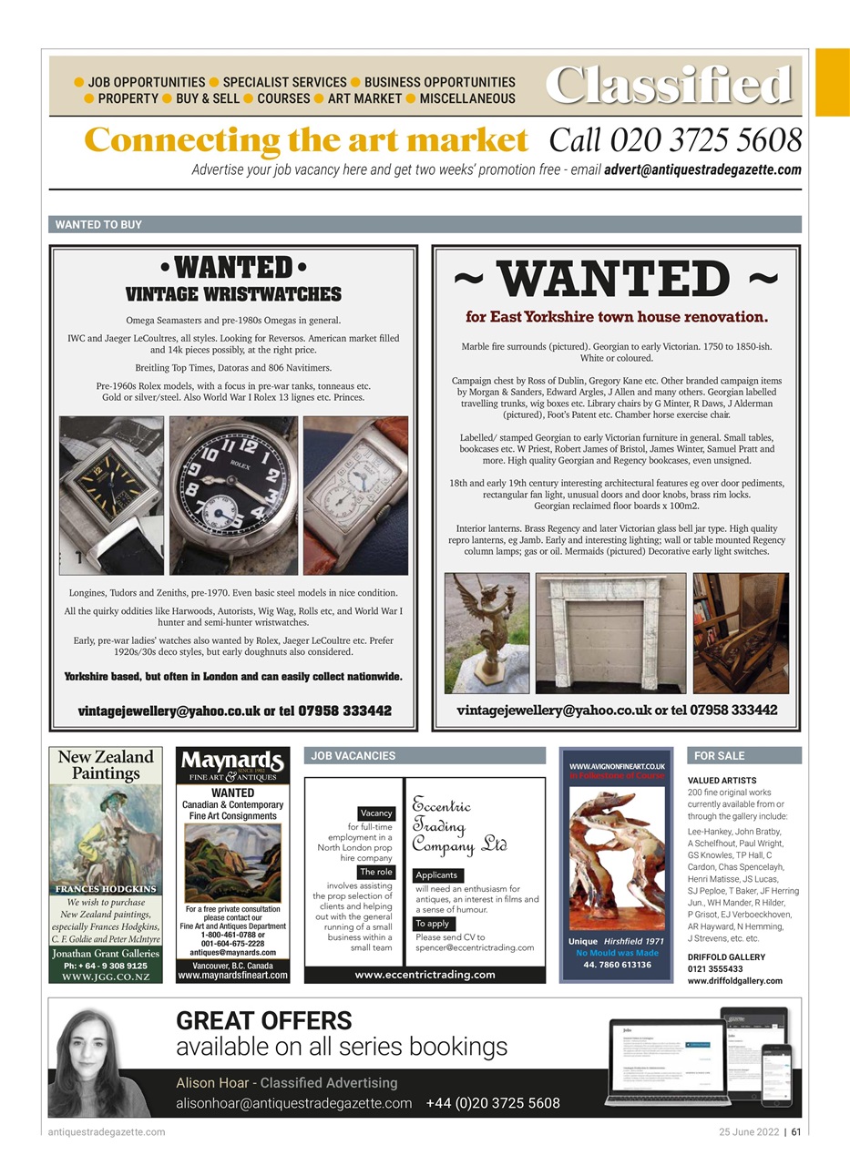 Antiques Trade Gazette Preview Pages