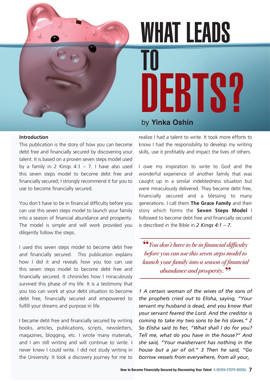 The Talent Publishing Preview Pages