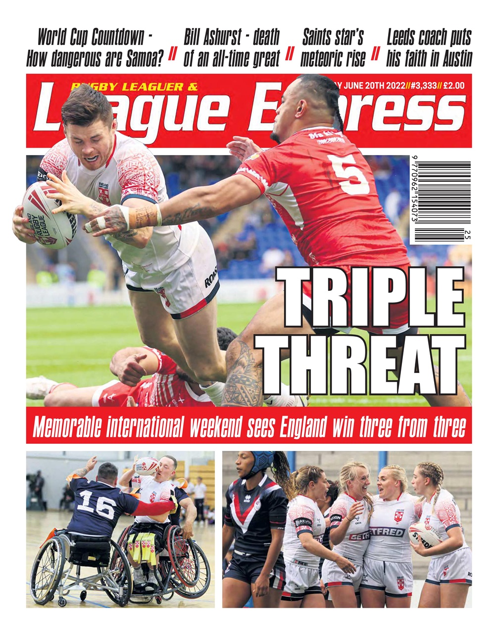 League Express Preview Pages