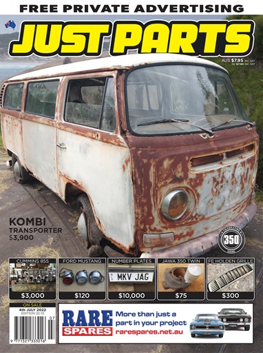 JUST PARTS issue 